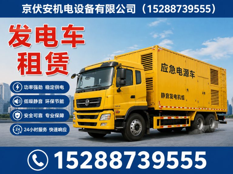 内江柴油发电机组出租展示图